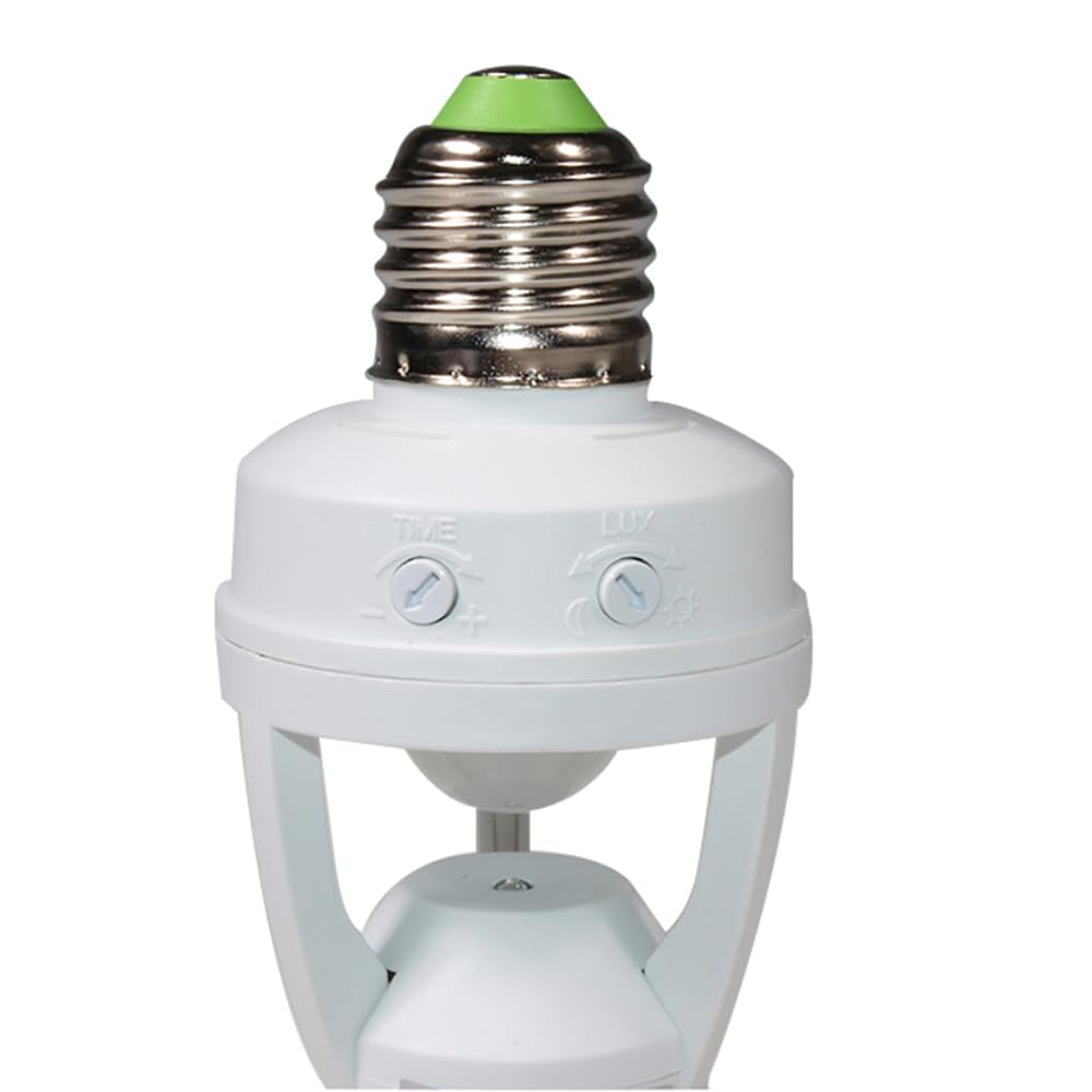 Maclean Energy MCE24 Lampenfassung E27 360° PIR weiß