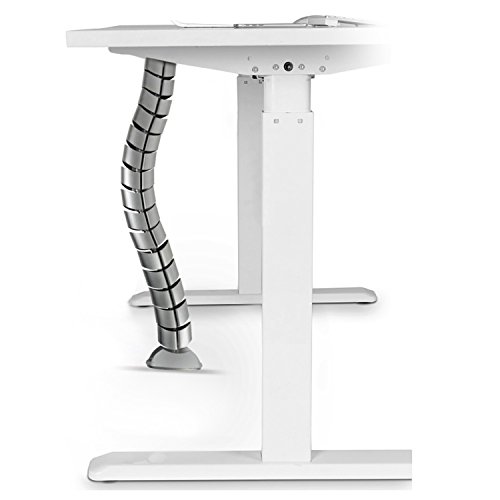 Maclean Brackets MC-768 Kabelschlauch 75cm Silber kürzbar