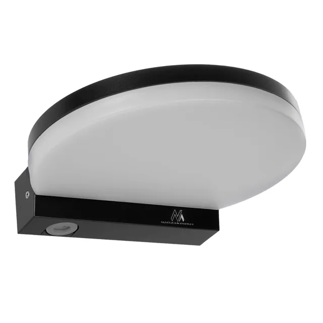 Maclean Energy MCE346 LED Wandlampe schwarz 15W neutralweiß