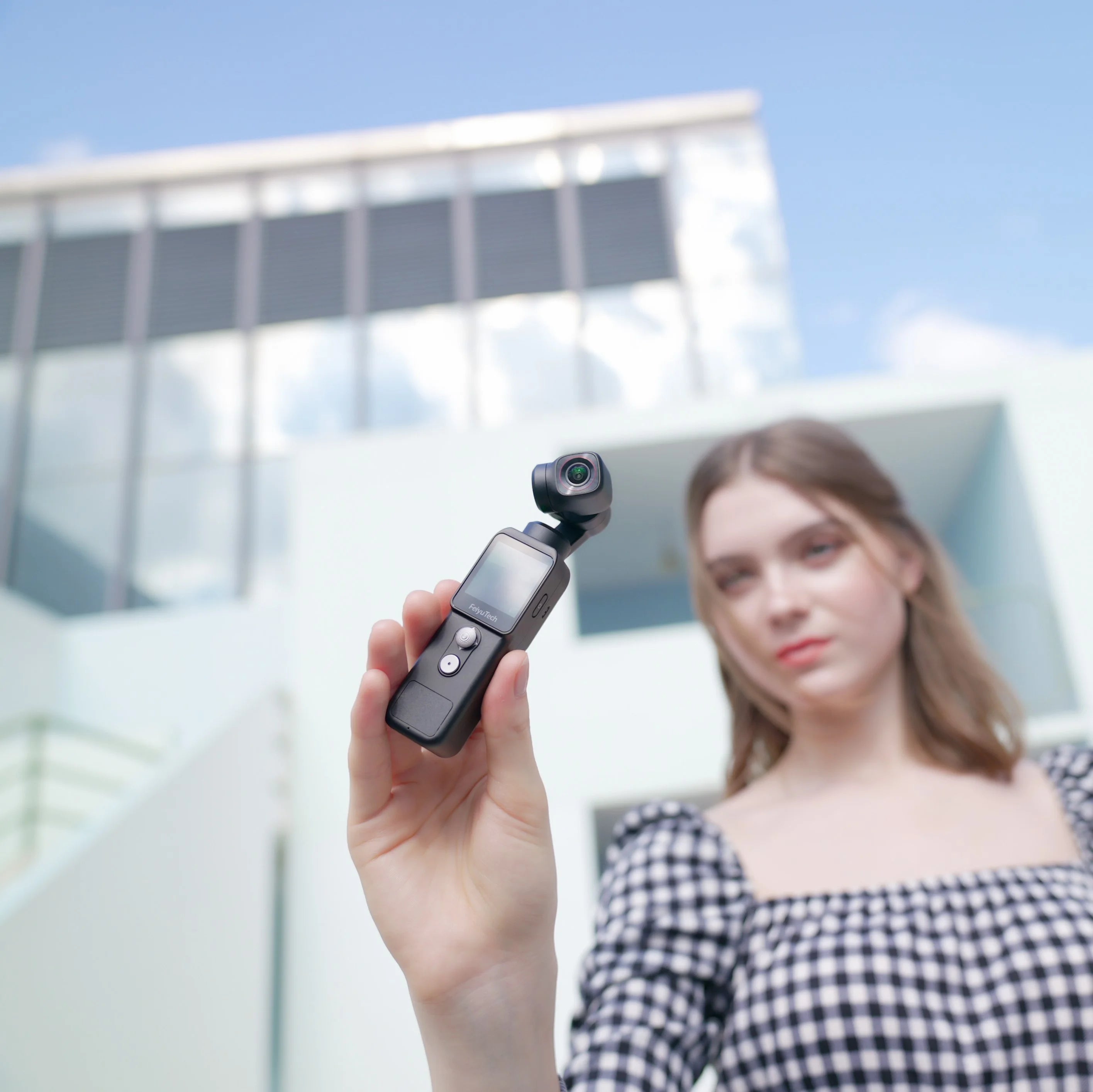 FeiyuTech Gimbal Camera Pocket 2 Actioncam 4K 130°