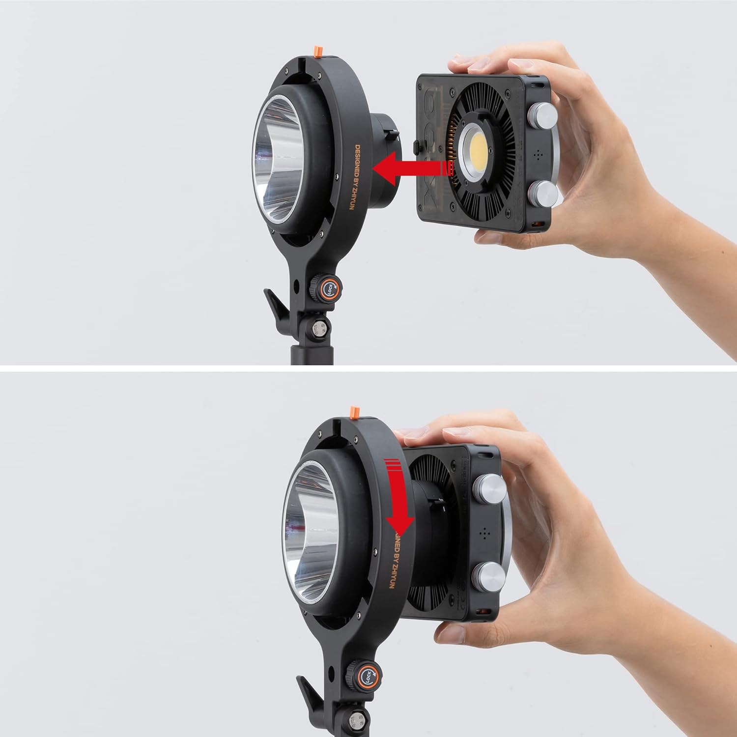 Zhiyun Bowens Mount Adapter B ZY auf Bowens