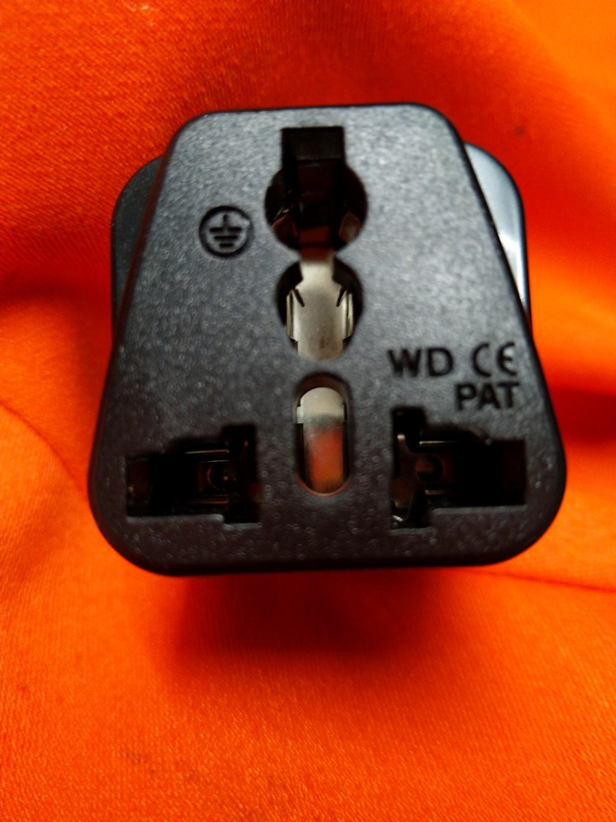 Maclean Energy MCE155 Reiseadapter UK-EU Schuko 1 Stück