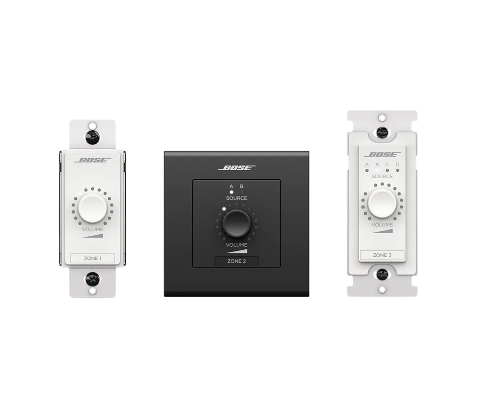 Bose Professional ControlCenter CC-1D/CC-2D/CC-3D Controller