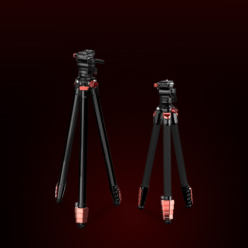 iFootage Gazelle TA3B Reisestativ mit K3 Kopf Aluminium