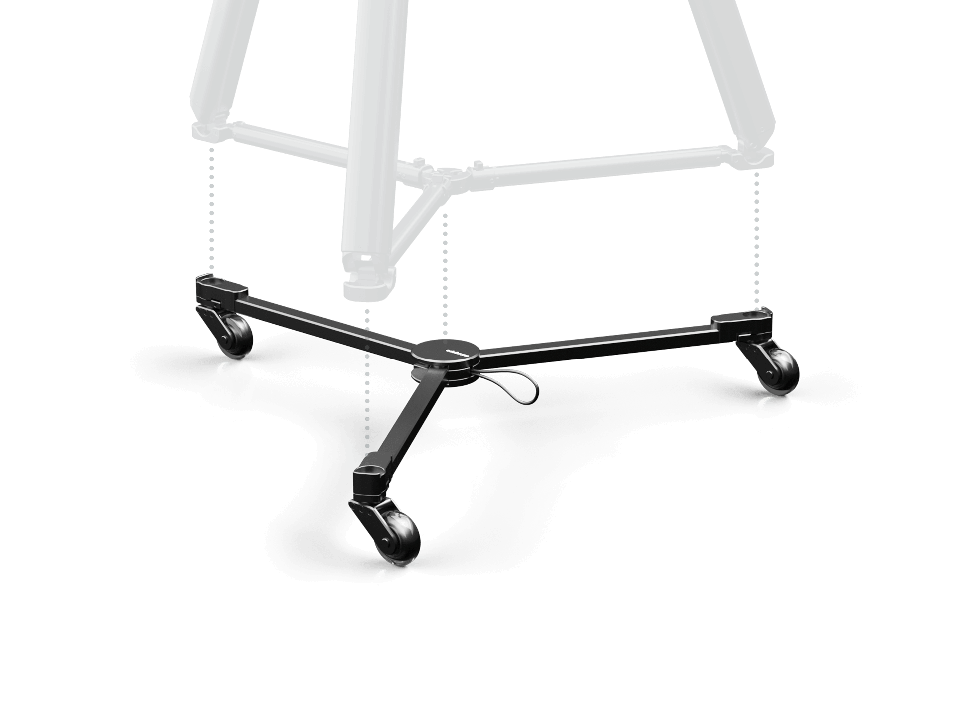 Edelkrone Tripod Wheels Stativrollen Studio CNC 3er