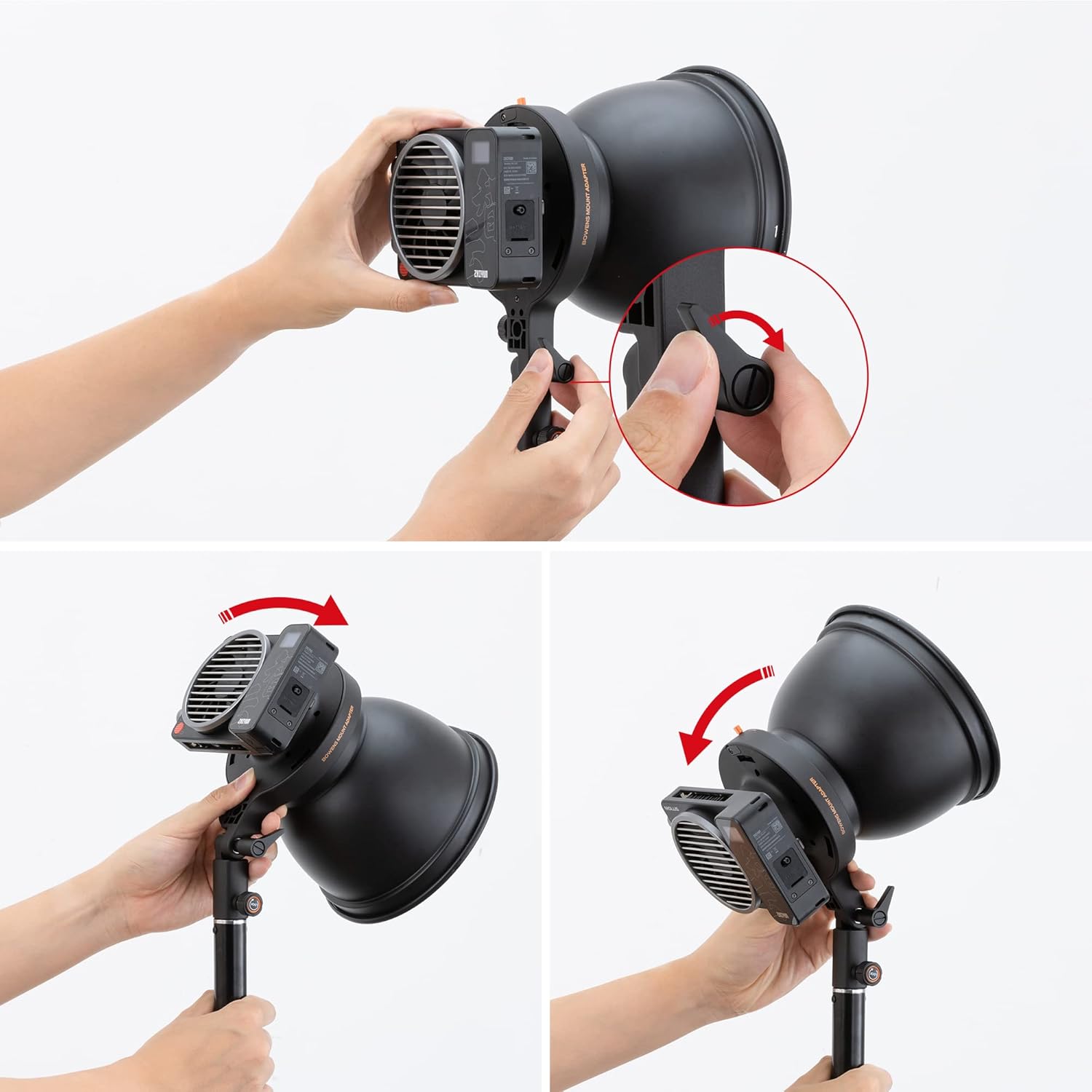 Zhiyun Bowens Mount Adapter B ZY auf Bowens
