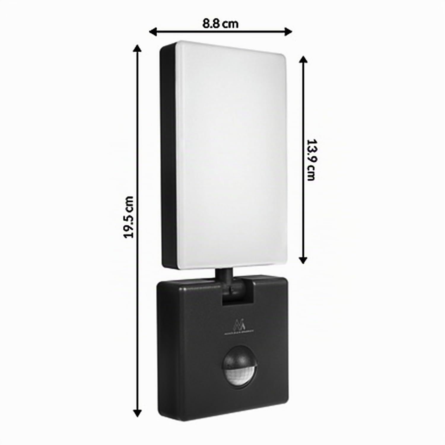 Maclean Energy MCE516 LED Wandleuchte 10W 800lm IP65 schwarz