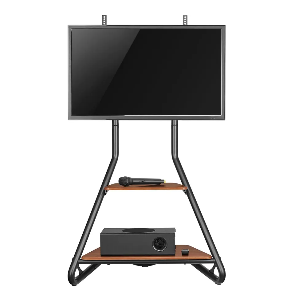 Maclean Brackets MC-455 TV-Ständer Eck Bauhaus 37-75" Holz