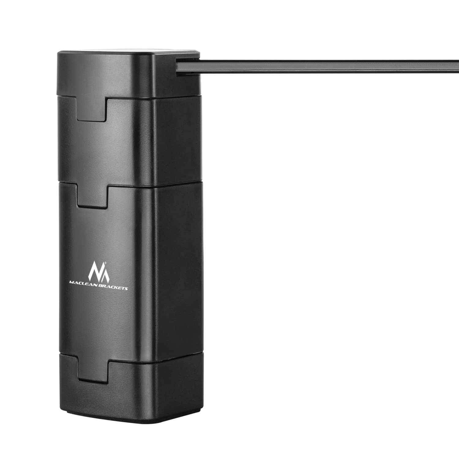 Maclean MC-935 Monitorständer Glas Höhenverstellbar 20 kg