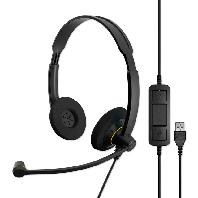 EPOS-Sennheiser IMPACT SC60 Headset USB binaural schwarz