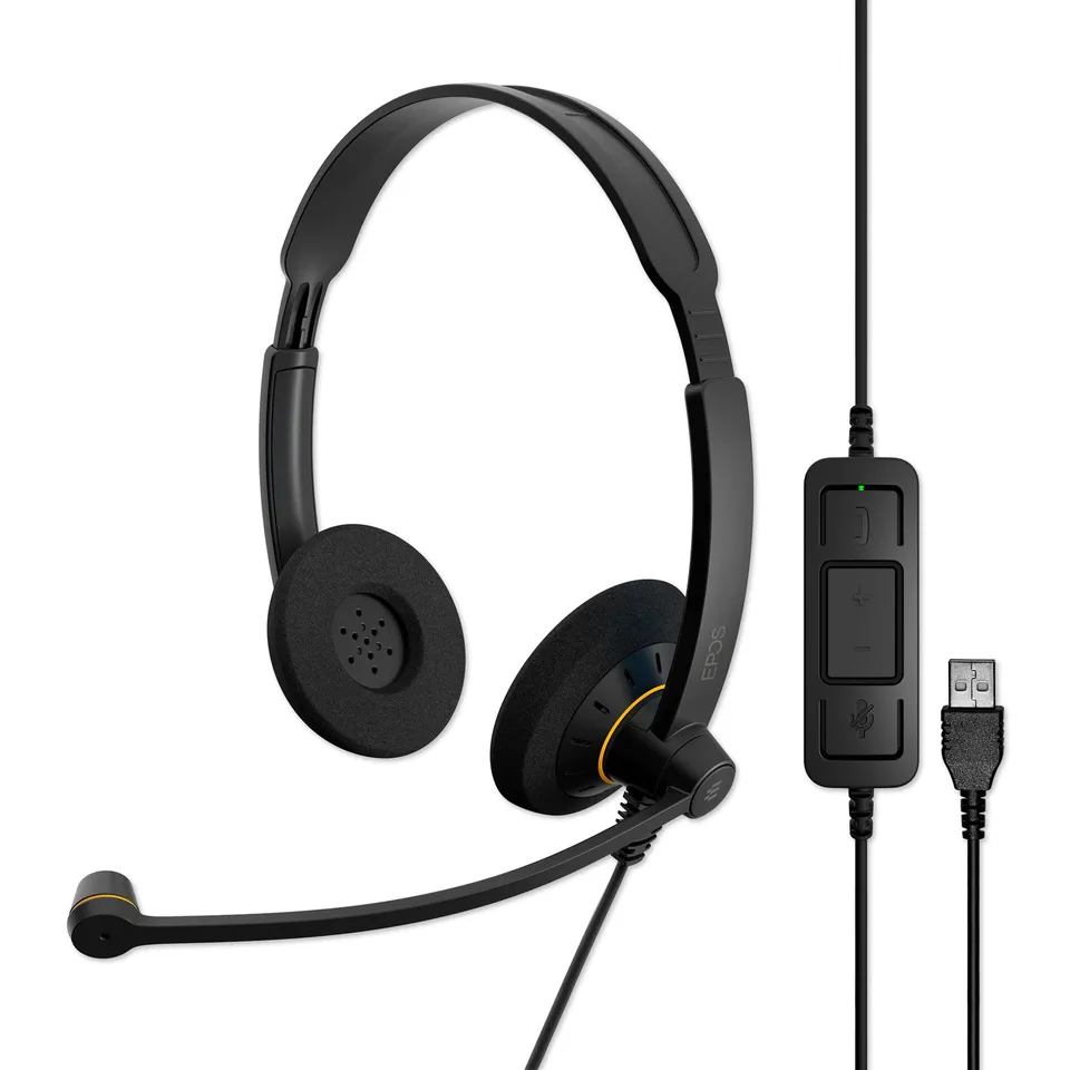 EPOS-Sennheiser IMPACT SC60 Headset USB binaural schwarz