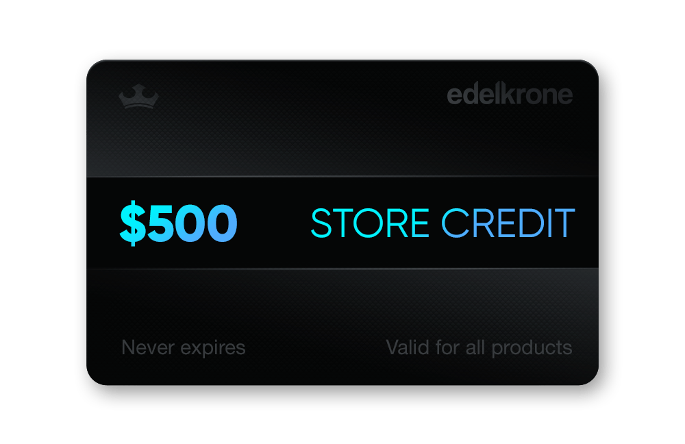 Edelkrone Store Credit Geschenkgutschein 100 Guthaben
