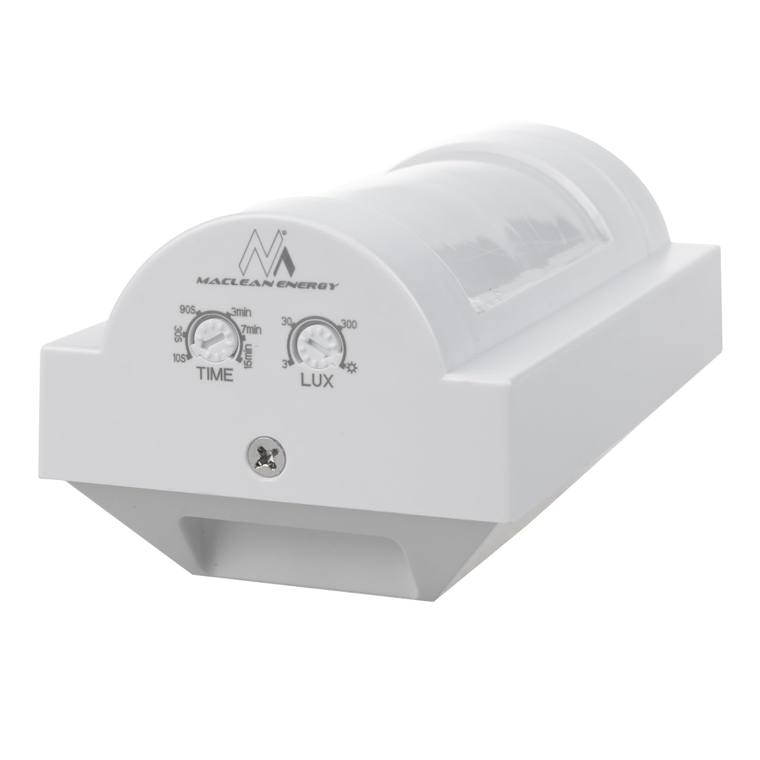 Maclean Energy MCE385 PIR Bewegungsmelder IP65 12m Weiß