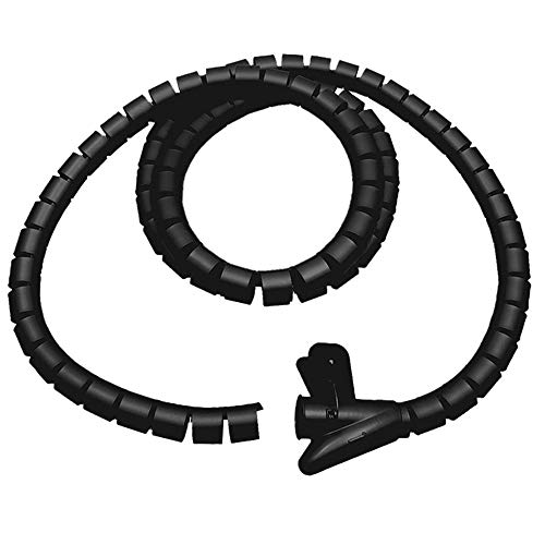 Maclean MCTV-676 Kabelschlauch Spiralschlauch 2m Schwarz