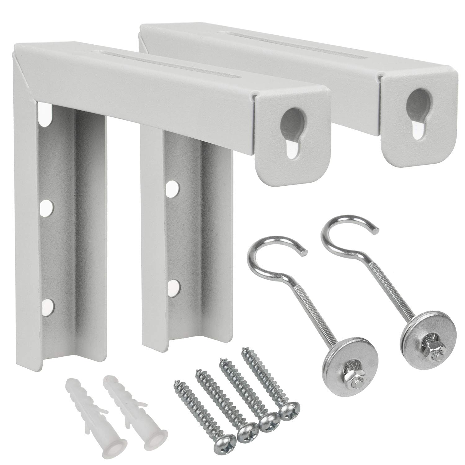 Maclean Brackets MC-923 Leinwand-Halterung Wand 25 kg verstellbar