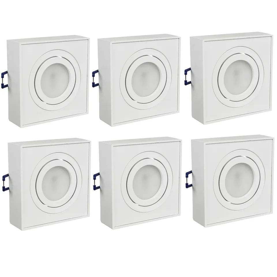 Maclean Energy MCE464W LED Einbaustrahler GU10 6er weiß