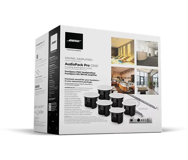 Bose Professional AudioPack Pro C6W Soundsystem Set