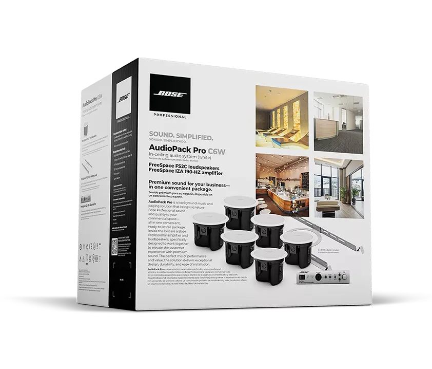 Bose Professional AudioPack Pro C6W Soundsystem Set