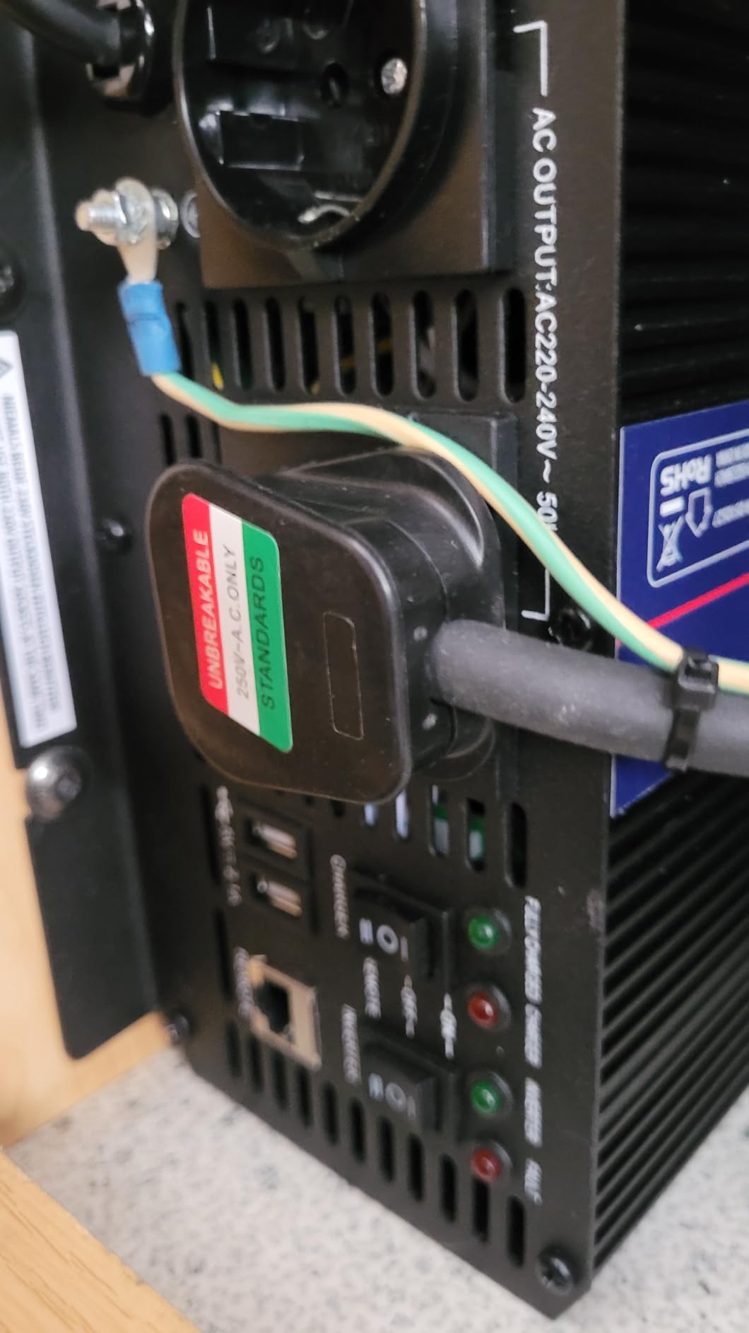 Maclean Energy MCE193 UK Netzstecker 13A 1 Stück
