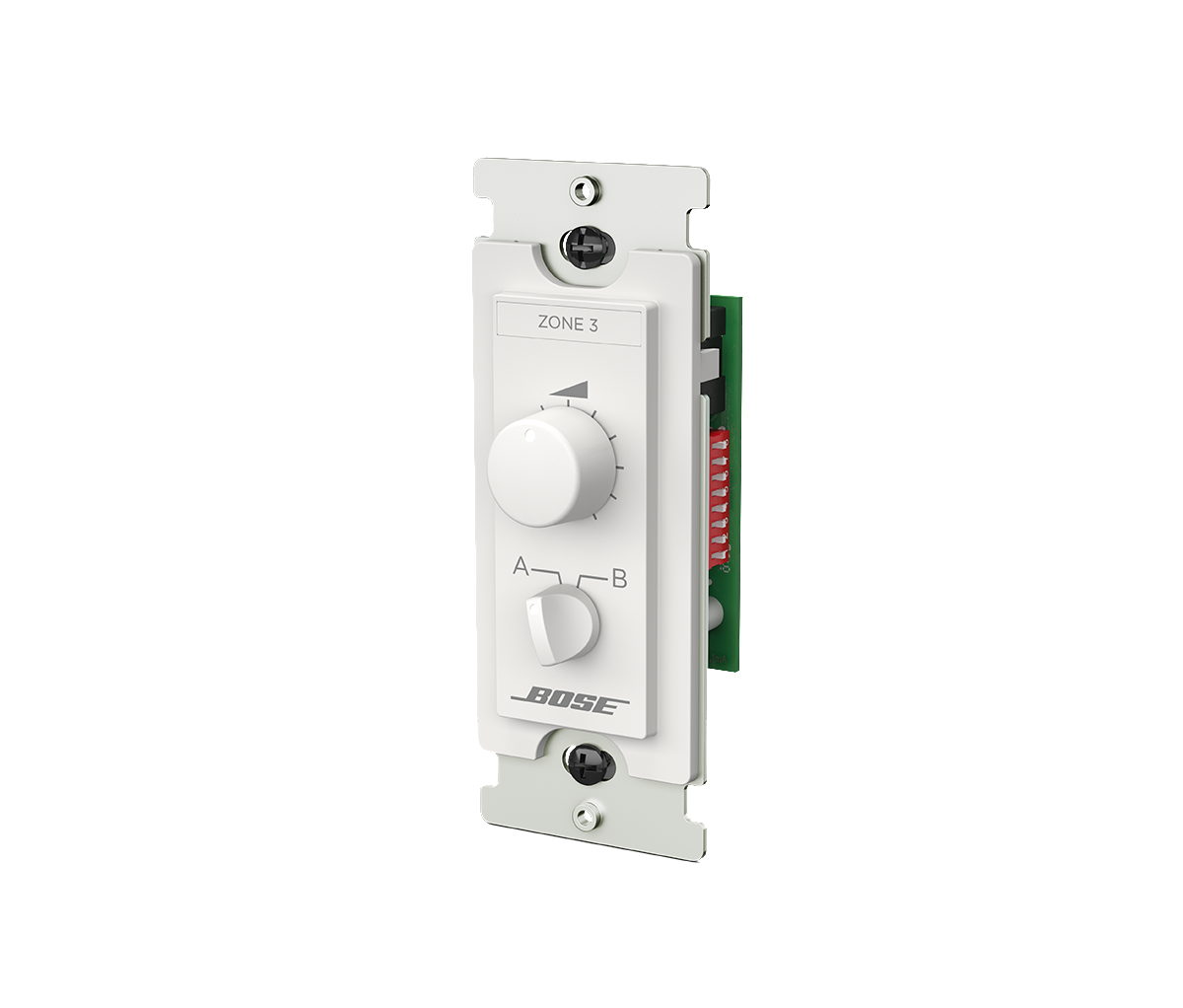 Bose Professional ControlCenter CC-2 Zonencontroller Wandregler weiss