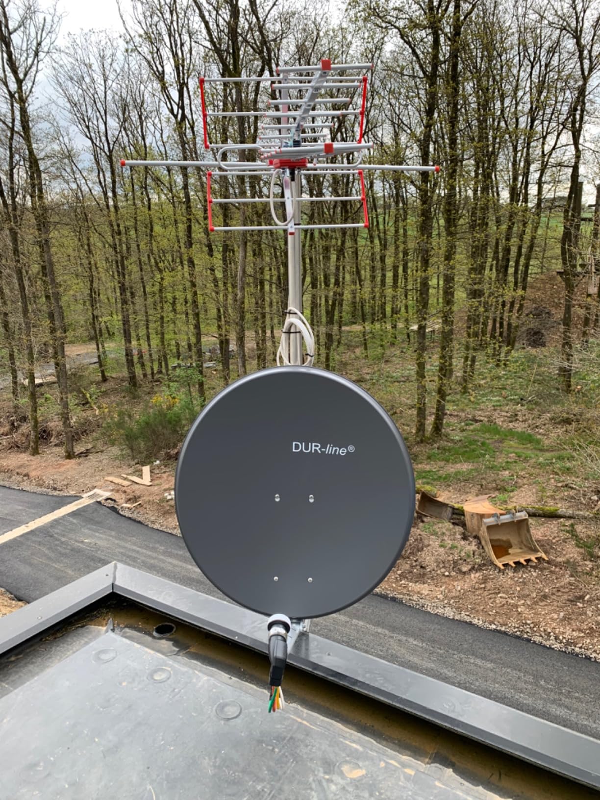Maclean TV Systems MCTV-855 Außenantenne passiv DVB-T2