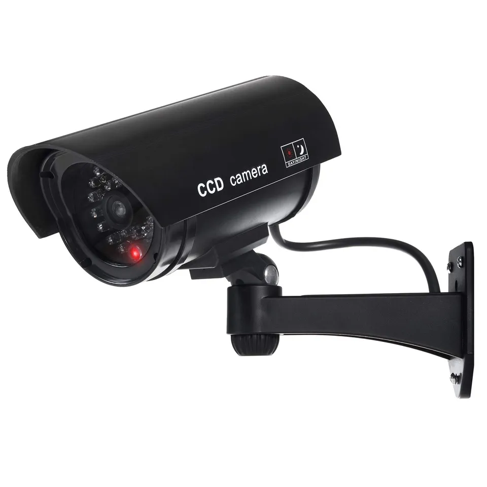 Maclean IR1100B Kamera-Attrappe Dummy LED schwarz