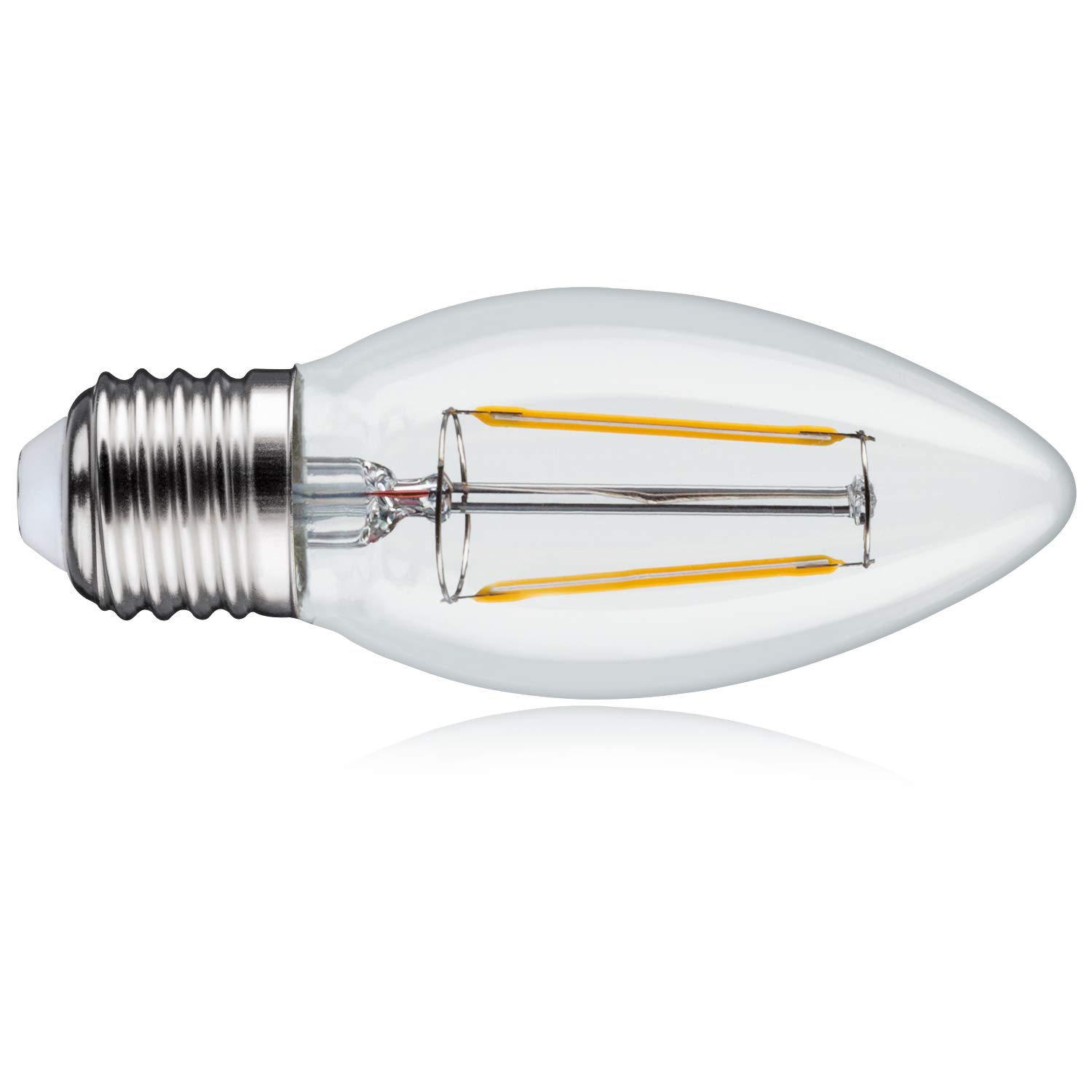 Maclean Energy MCE264 Glühbirne E27 4W Warmweiß Kerze