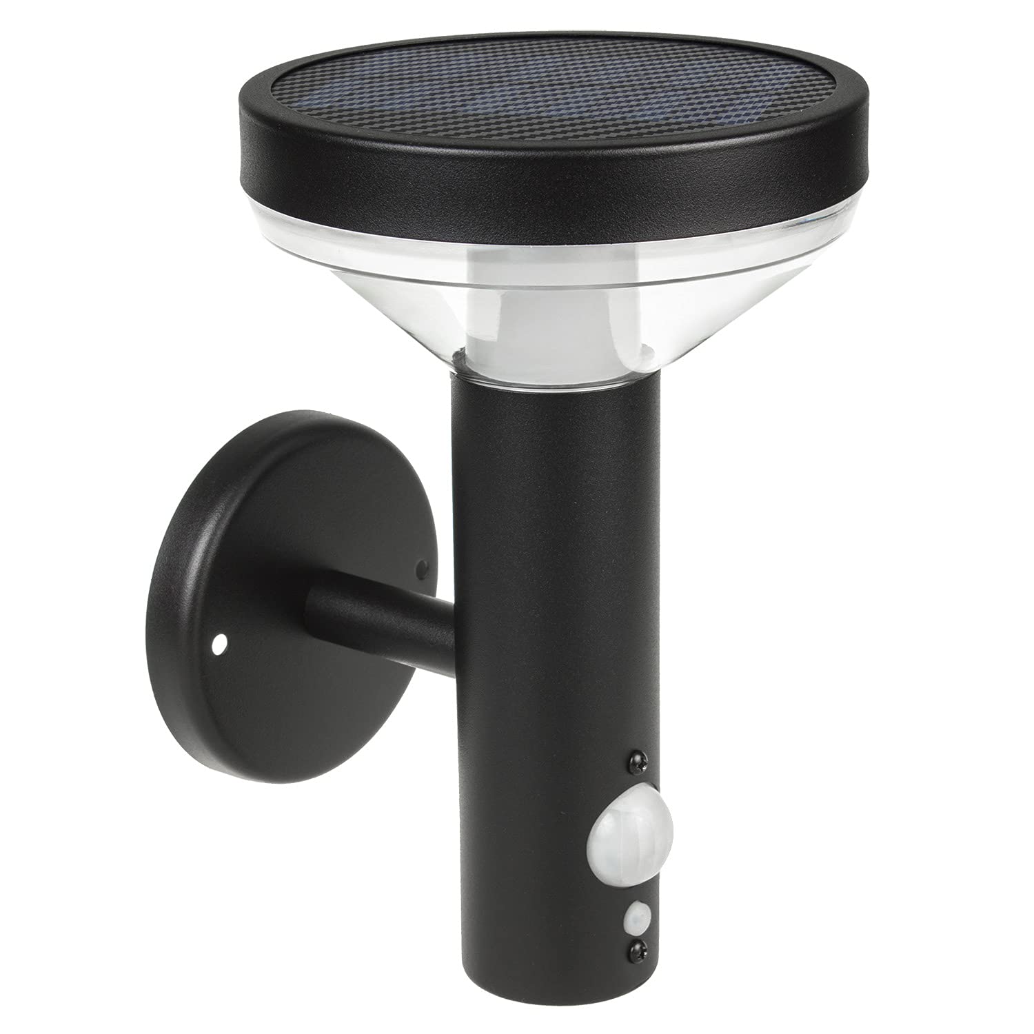 Maclean Energy MCE455 Solar Wandleuchte 4 Stück IP44 neutralweiß