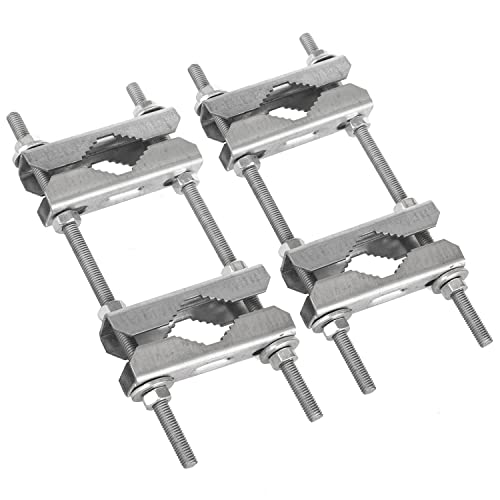 Maclean MCTV-922 Mastschellen Set 65mm verzinkt Doppel