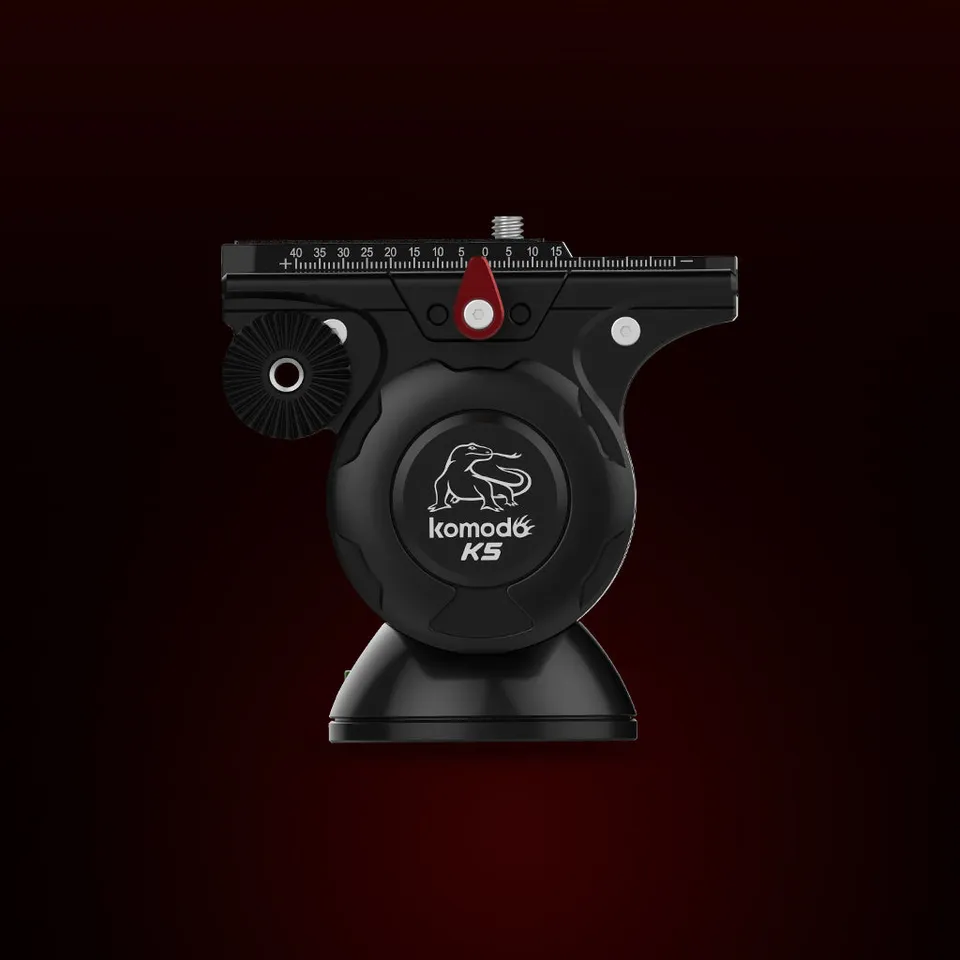 iFootage Komodo K5 Videokopf Fluid Kugellager tragbar