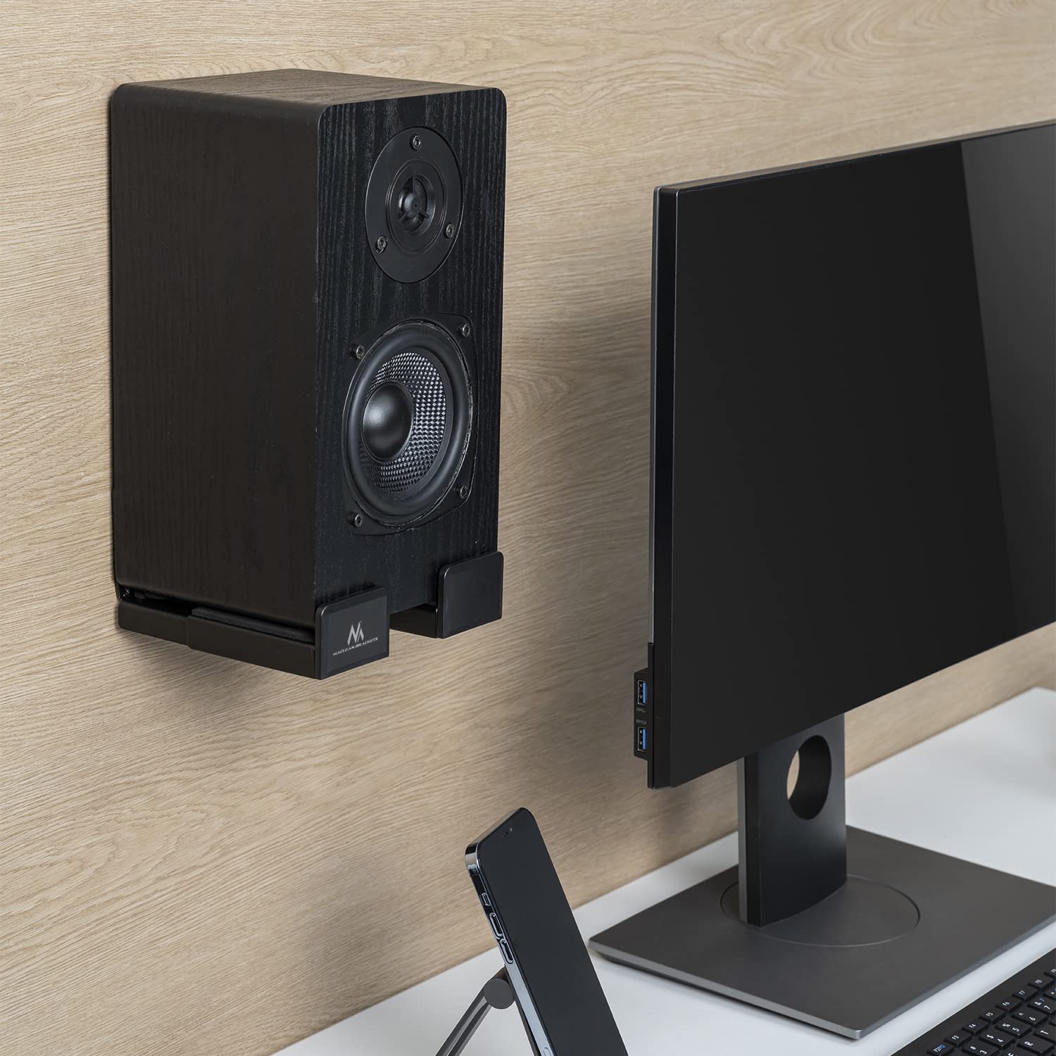 Maclean Brackets MC-932 Soundbar-Halterung 90-154mm bis 15kg
