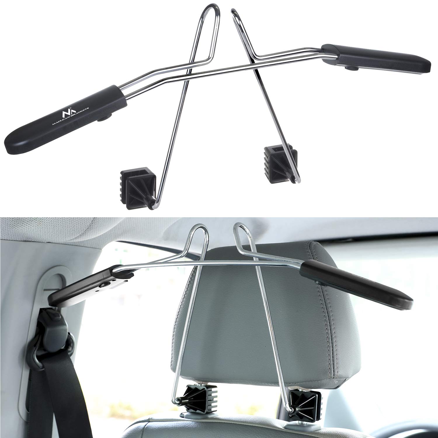 Maclean MC-870 Autokleiderbügel Kopfstütze 1x Stück