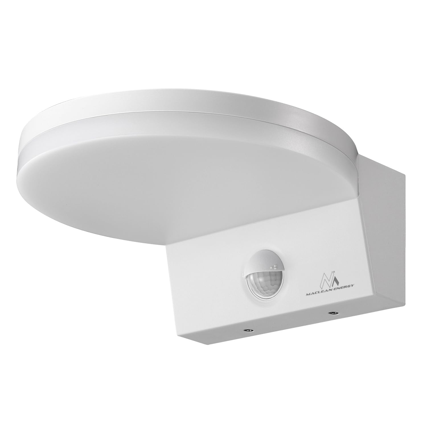 Maclean Energy MCE344 LED Wandleuchte weiß 15W IP65 mit Sensor