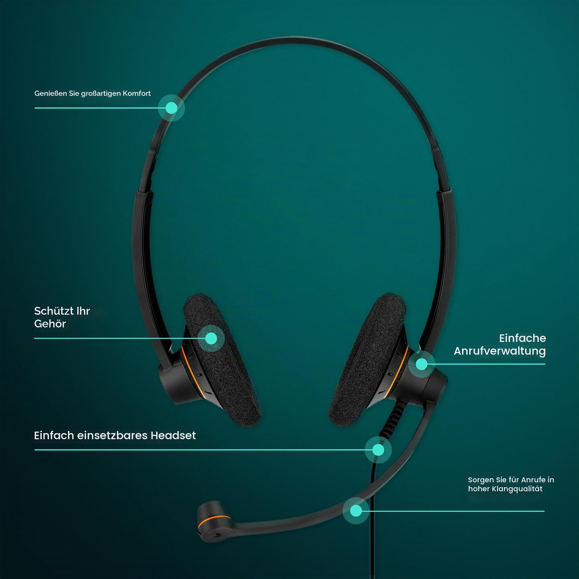 EPOS-Sennheiser IMPACT SC60 Headset USB binaural schwarz