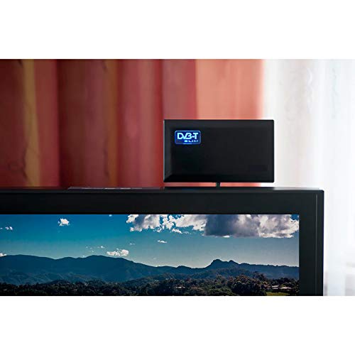 Maclean MCTV-948 Zimmerantenne aktiv DVB-T2 USB Saugnapf
