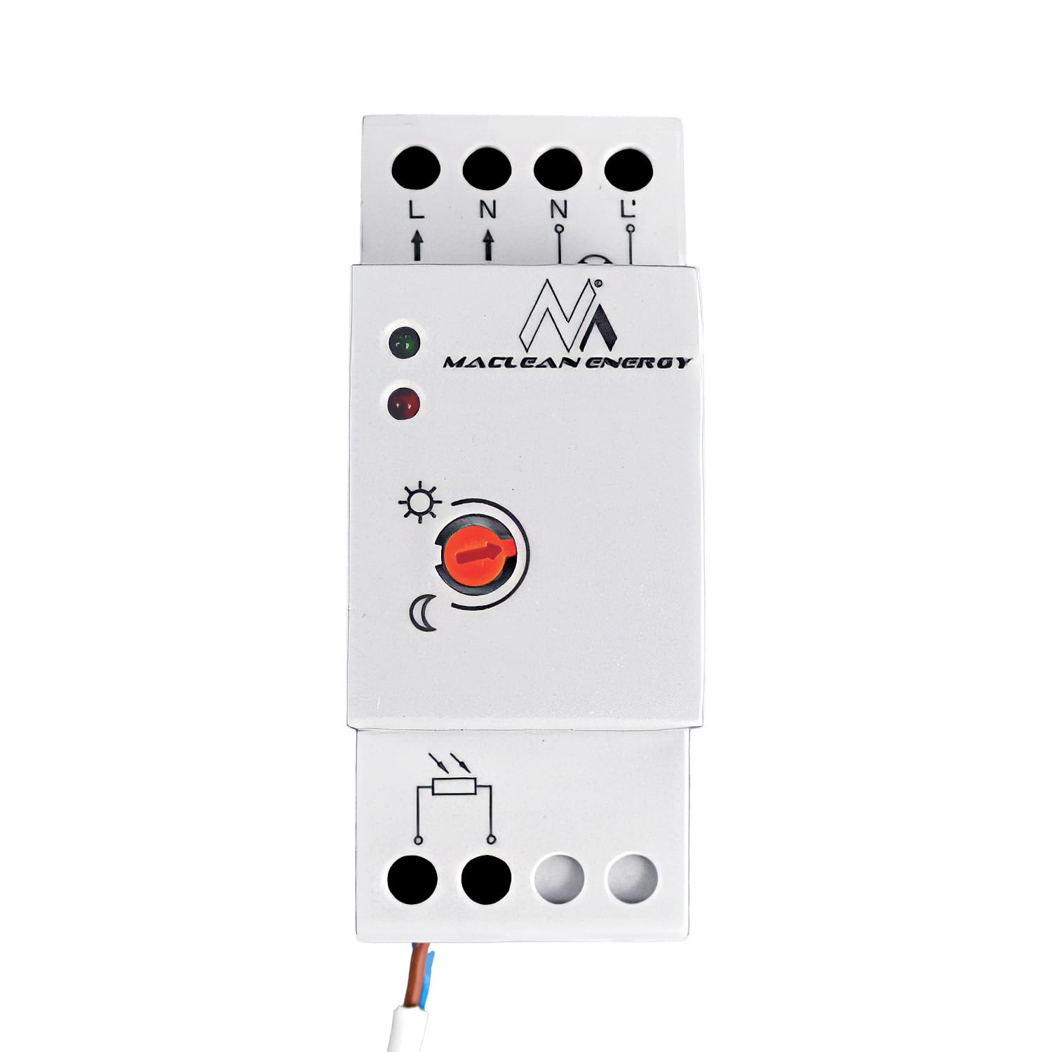 Maclean MCE83 Dämmerungssensor Hutschiene Externe Sonde 20A