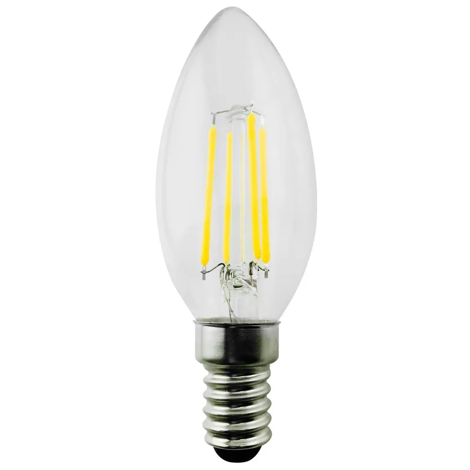 Maclean Energy MCE286 LED Glühbirne E14 6W warmweiß Kerze