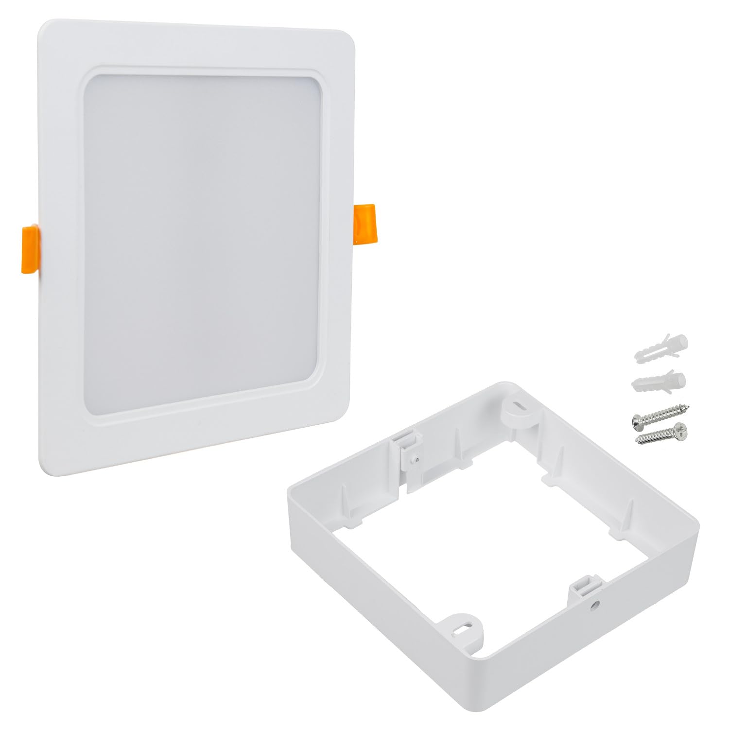 Maclean MCE374 S LED Einbaustrahler 18W Eckig 5er Pack 4000K
