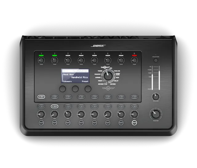 Bose Professional ToneMatch T8S Mischpult 8-Kanal live