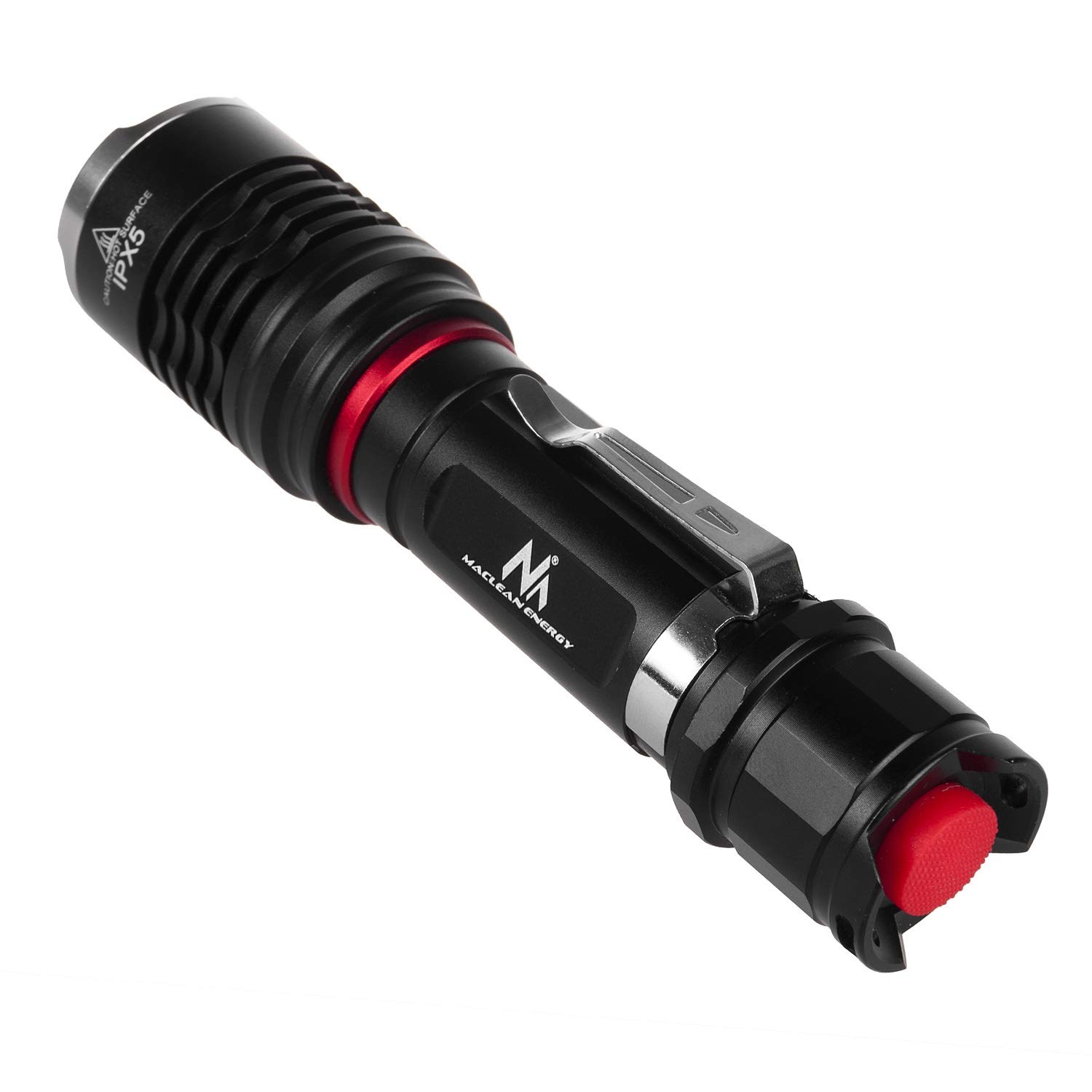 Maclean Energy MCE220 LED-Taschenlampe 800 lm Fahrradhalter USB