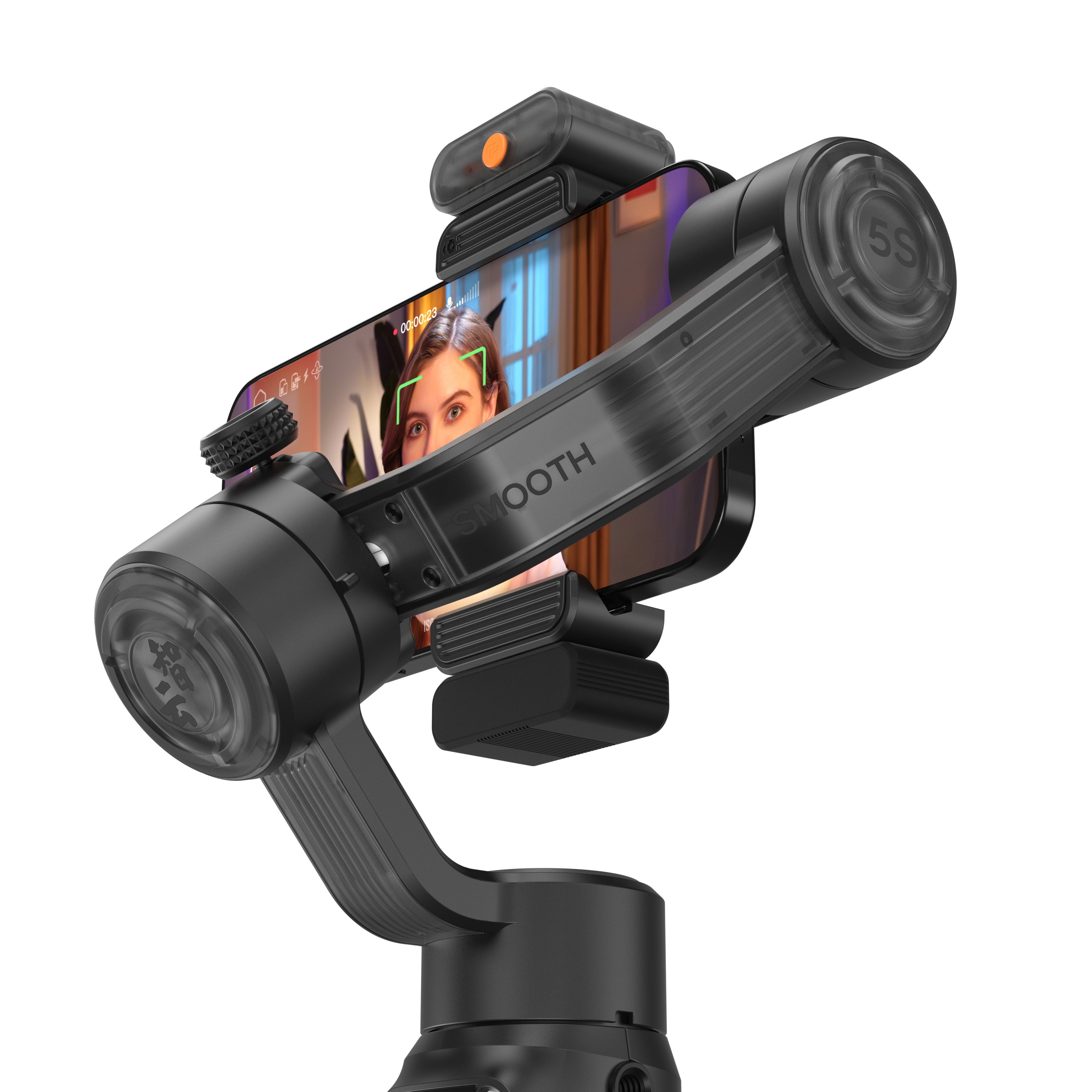 Zhiyun Smooth 5S AI Combo Handy-Gimbal Stabilizer mit Licht
