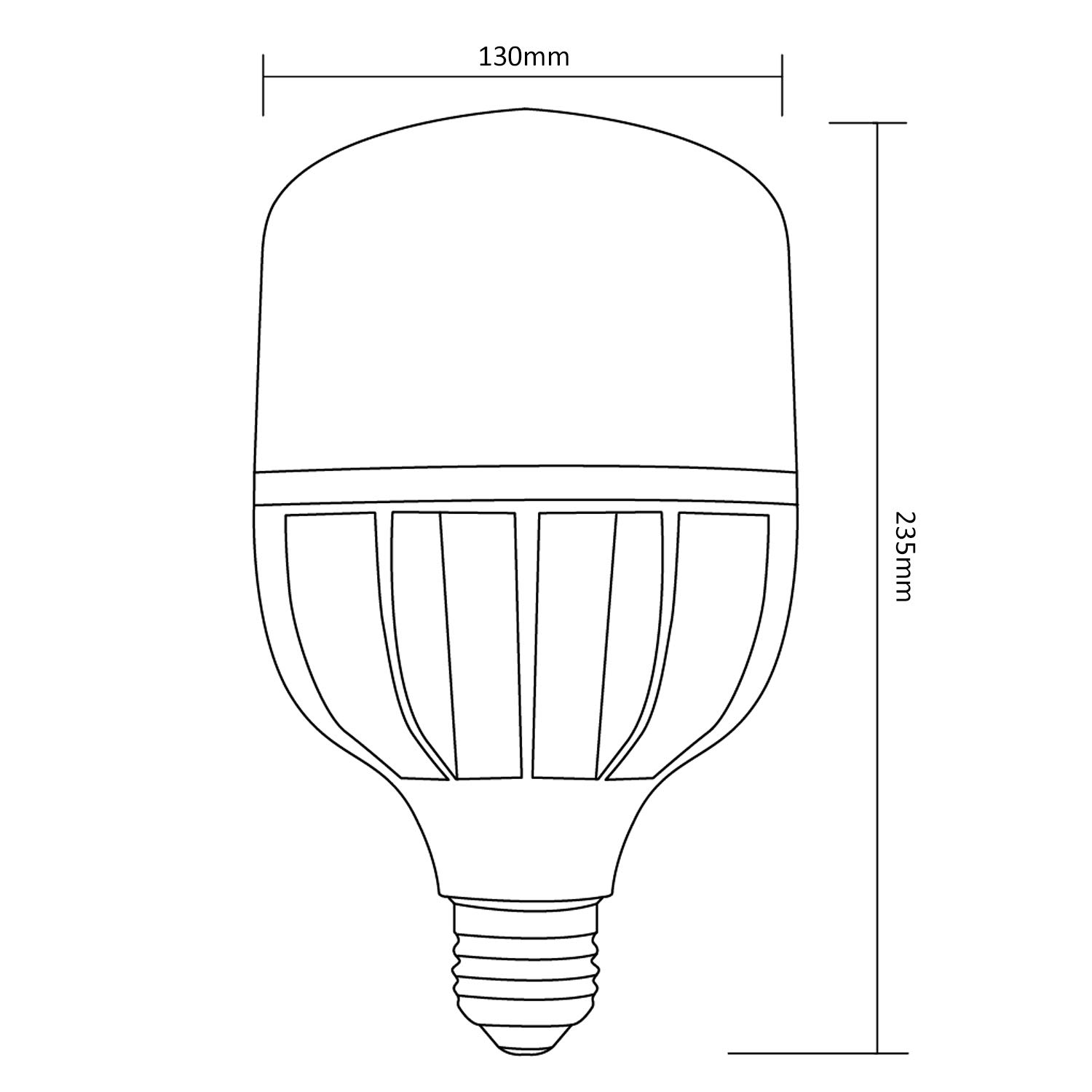 Maclean Energy MCE263 CW LED Glühbirne E27 50W kaltweiß
