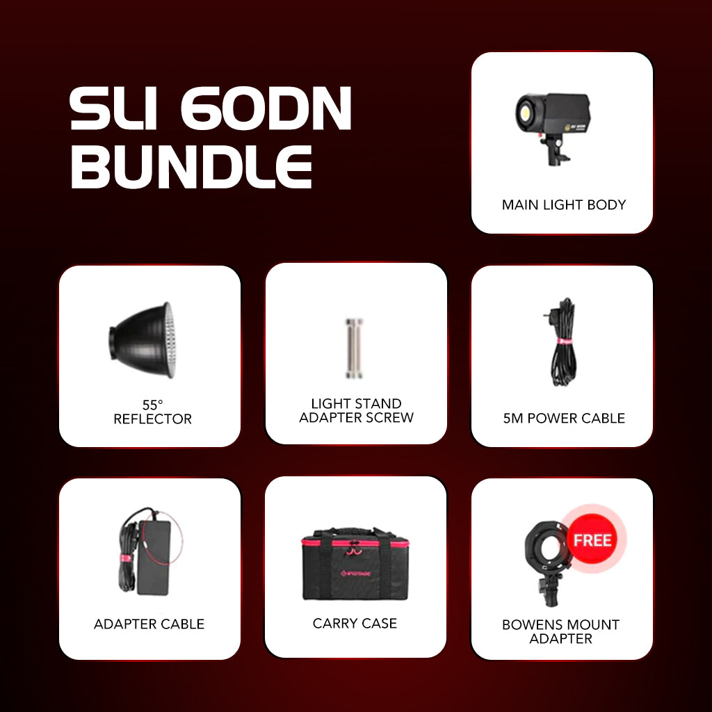 iFootage Anglerfish SL1 60DN Bundle LED Videoleuchte