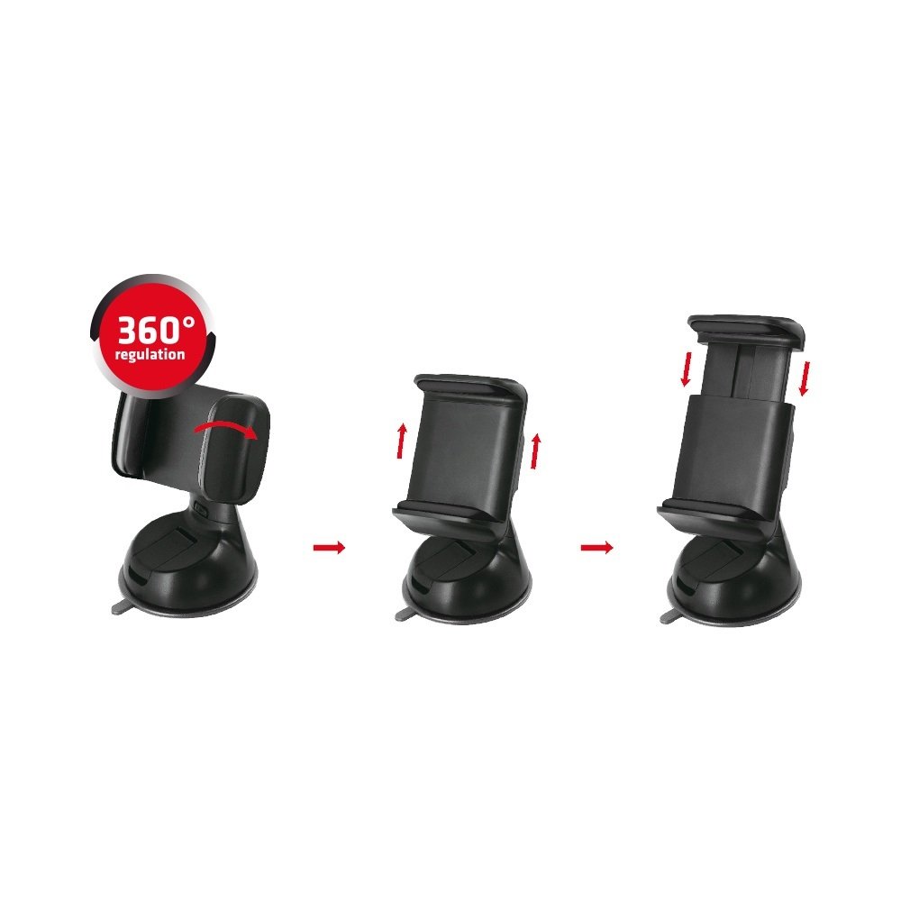Maclean Brackets MC-737 Kfz-Halterung Smartphone 360° Saugnapf