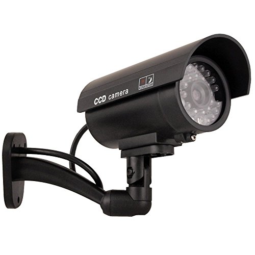 Maclean IR9000 Kamera Dummy Attrappe mit LED Outdoor