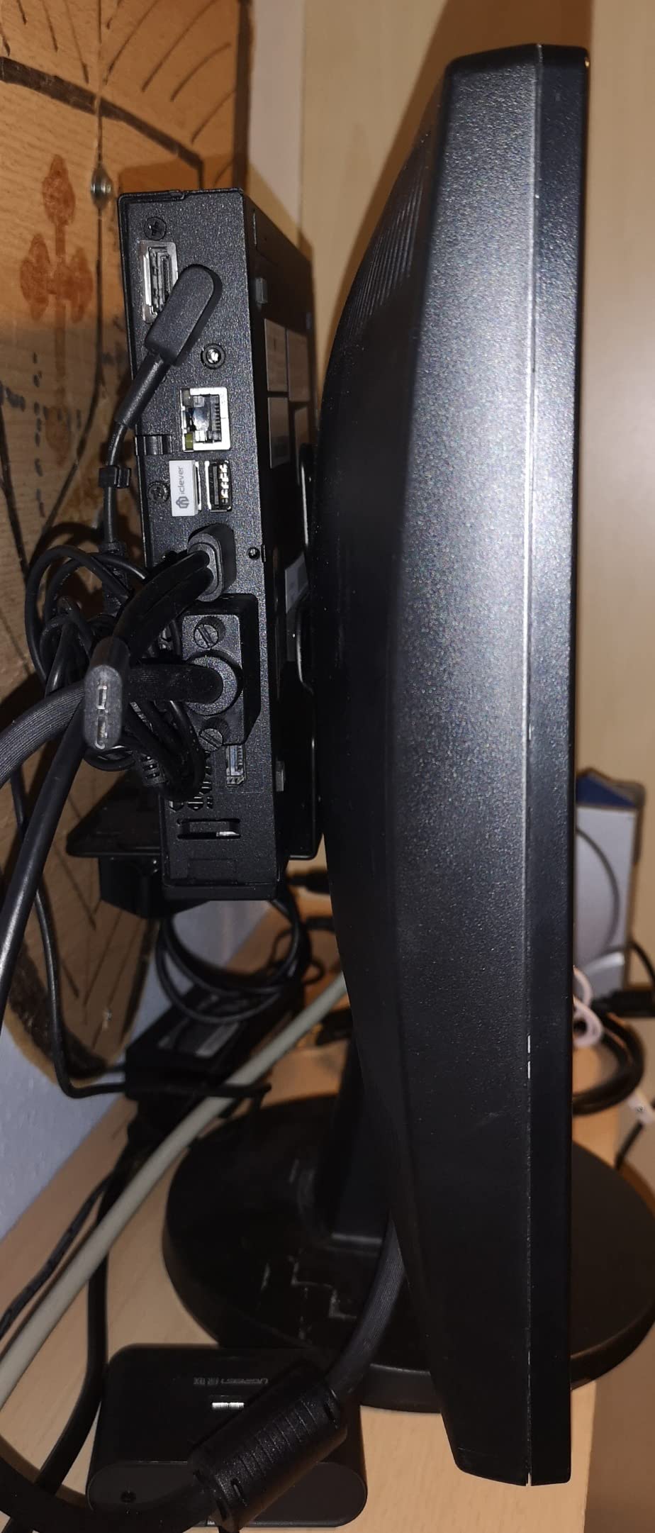 Maclean Brackets MC-720 Mini-PC Halterung Untertisch VESA 5kg