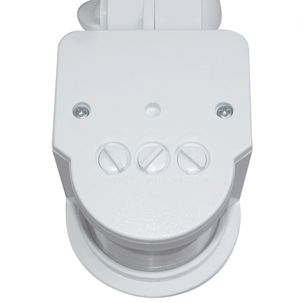 Maclean MCE25 Bewegungsmelder Wand Weiß 180° 12m IP44