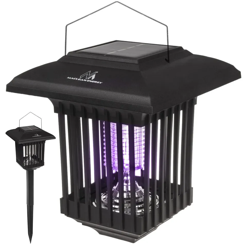 Maclean MCE448 Solar Mückenlampe Insektenvernichter IP44
