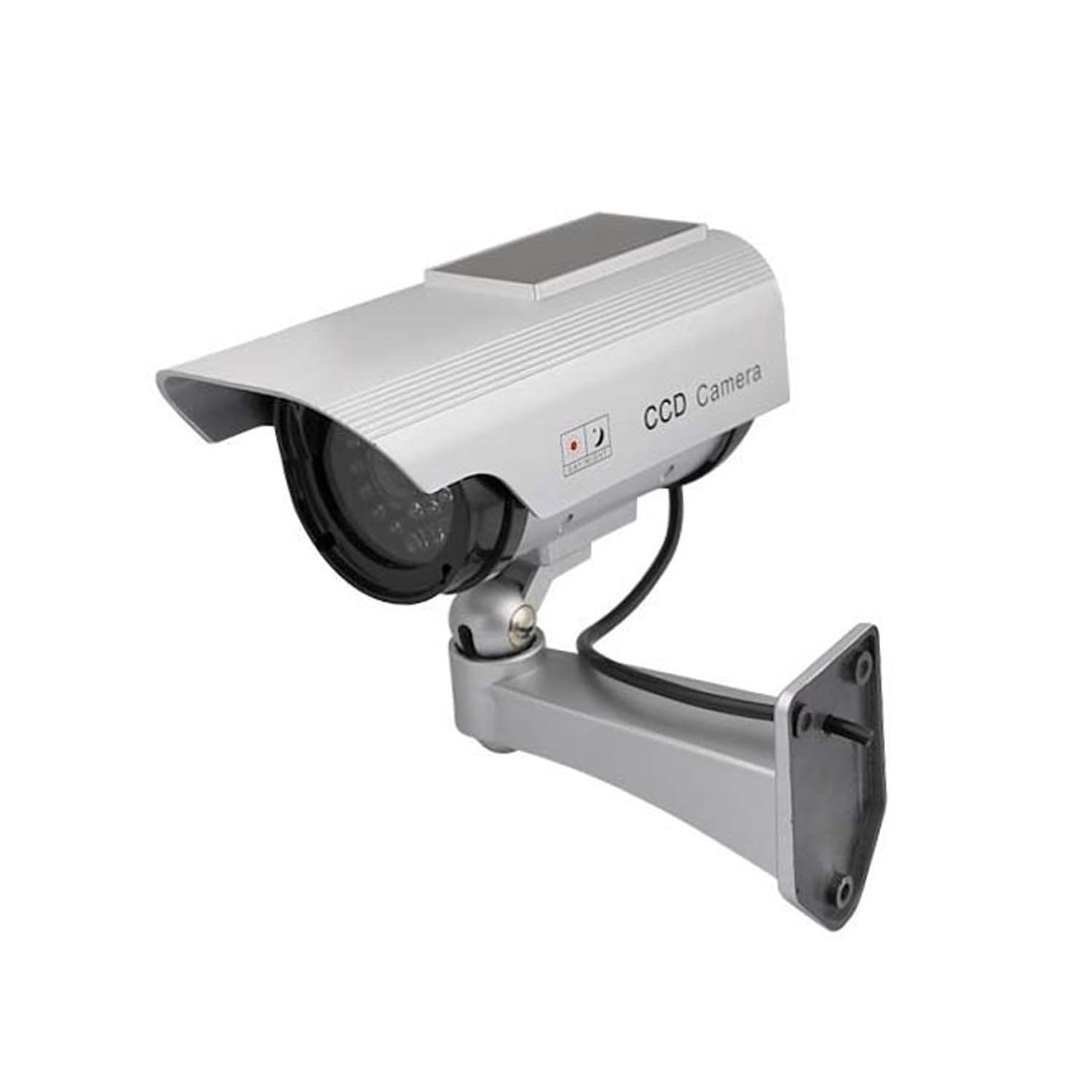Maclean SOL1200 Kamera Attrappe Solar LED 2x Stück wetterfest