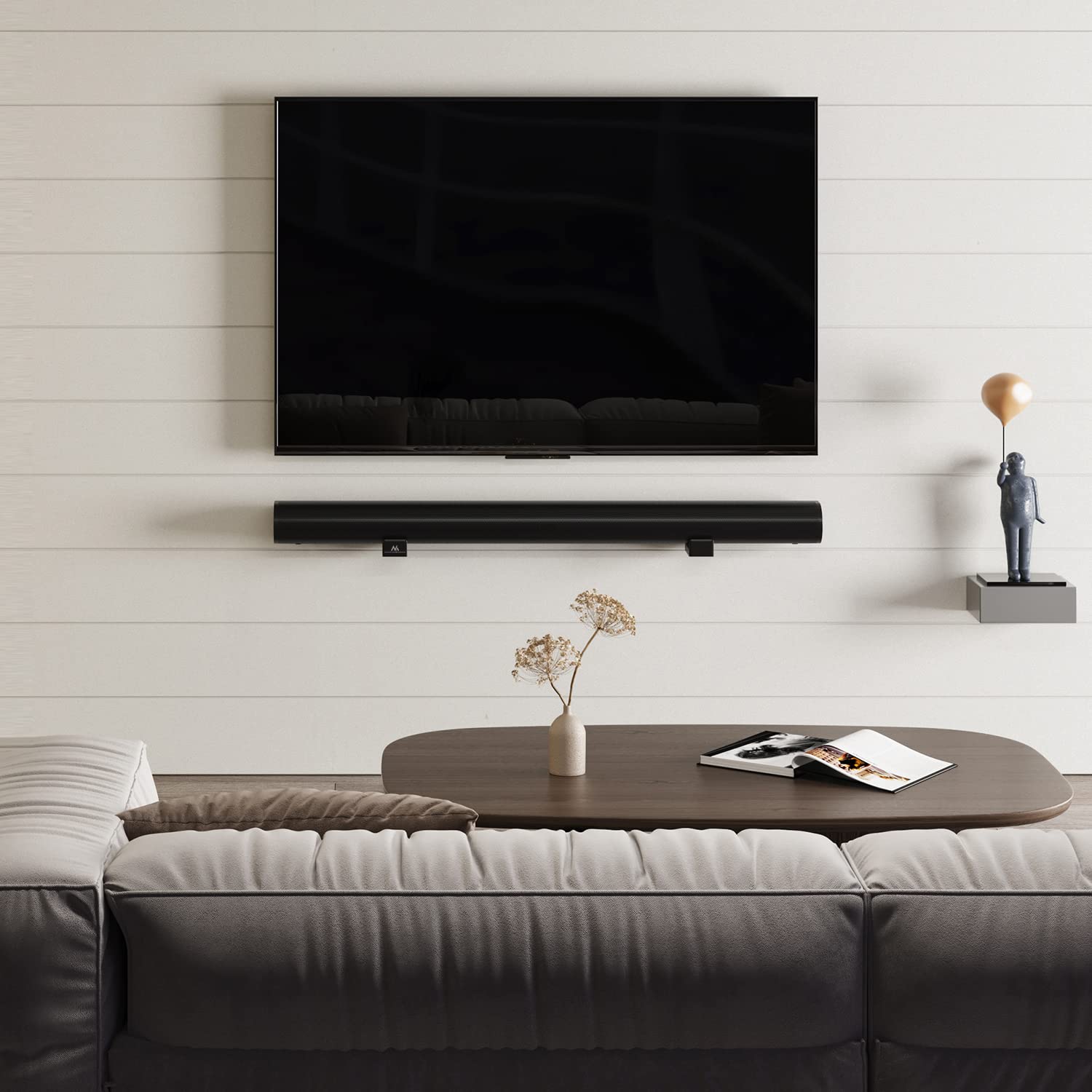 Maclean Brackets MC-932 Soundbar-Halterung 90-154mm bis 15kg